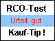 RCO-Test Gesamturteil: Gut